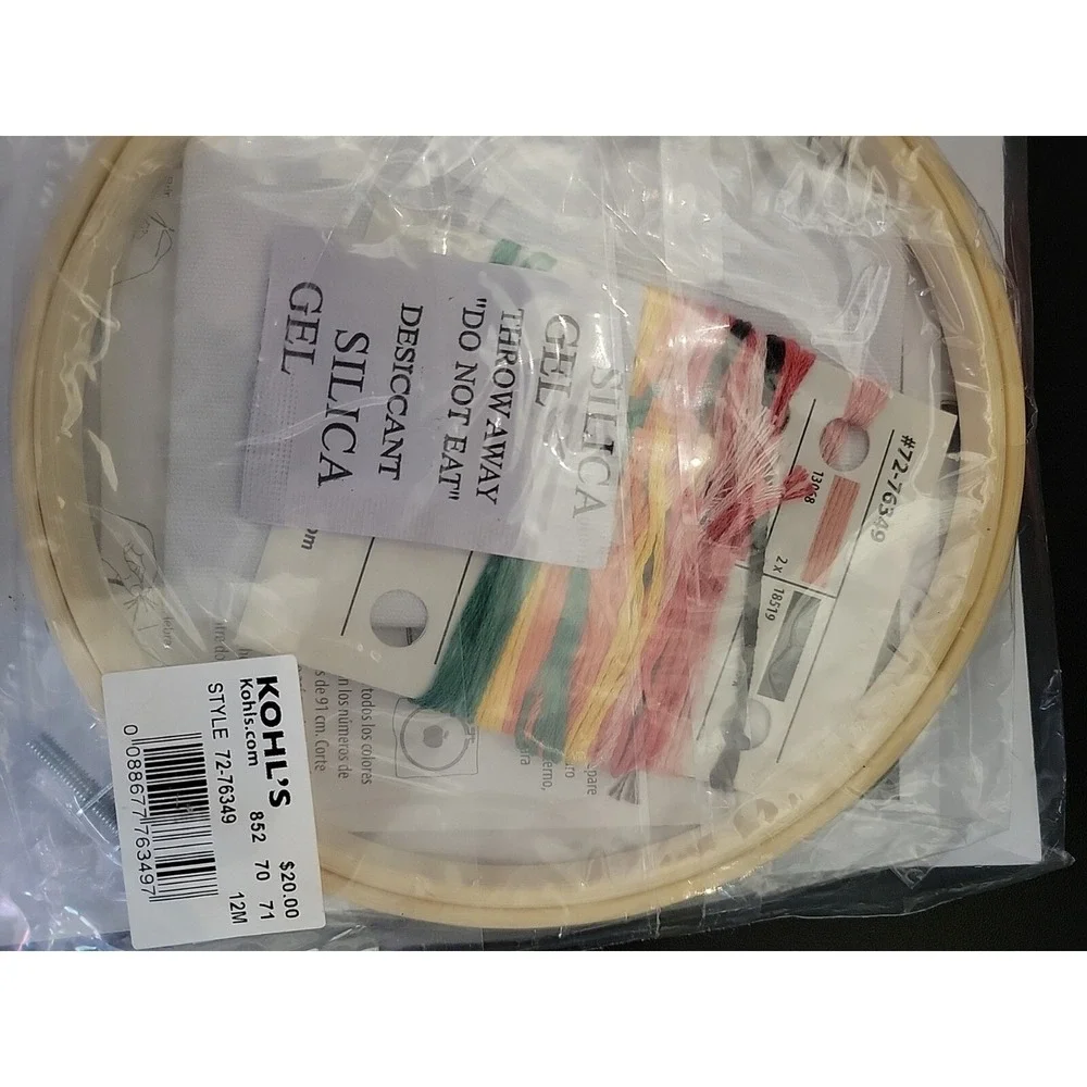 Dimensions No Prob Llama Embroidery Kit 6 In Hoop‎ 72-76349 New Sealed DIY Craft